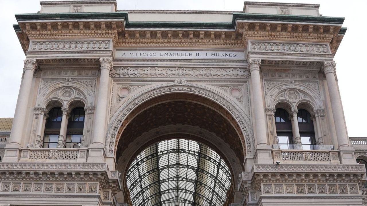 The Galleria Vittorio Emanuele II, Milan