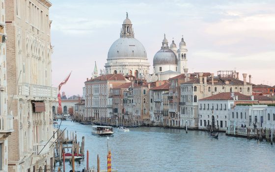 The Grand Canal and Santa Maria della Salute, Venice
